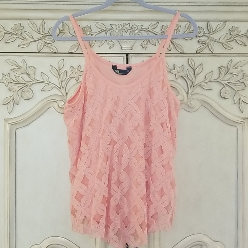 SJS lace camisole size XL